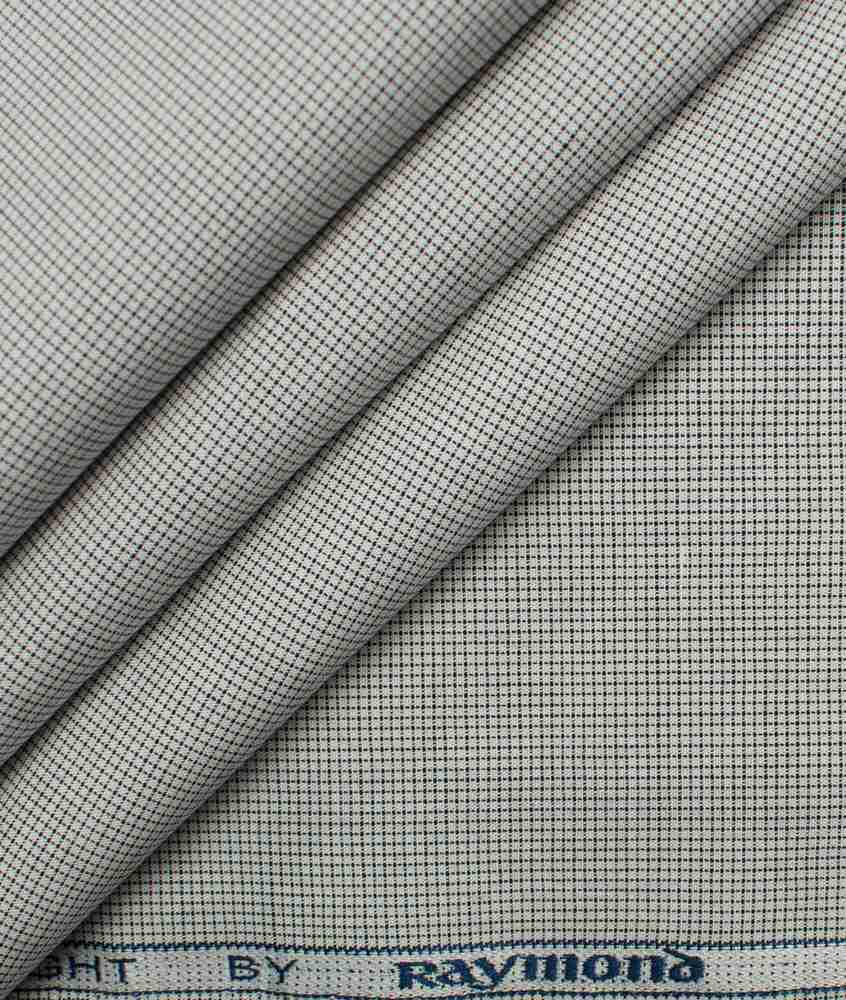 Raymond Cotton Blend Checkered Shirt Fabric Price in India Buy Raymond Cotton Blend Checkered Shirt Fabric online at Flipkart