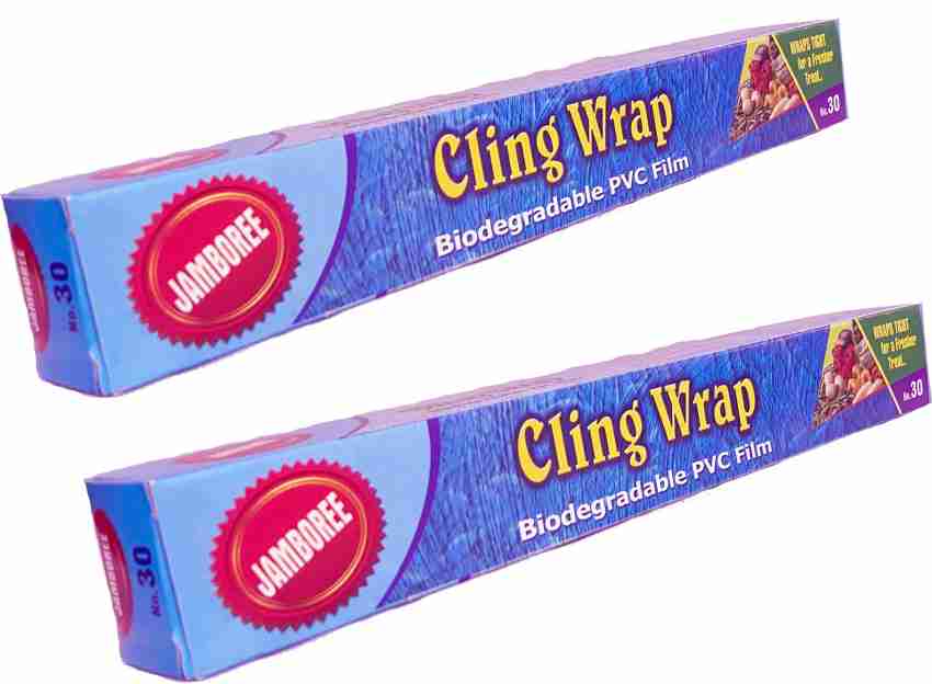 Cling Wrap 30 Meter Biodegradable Cling Film Food Wrapping (Pack