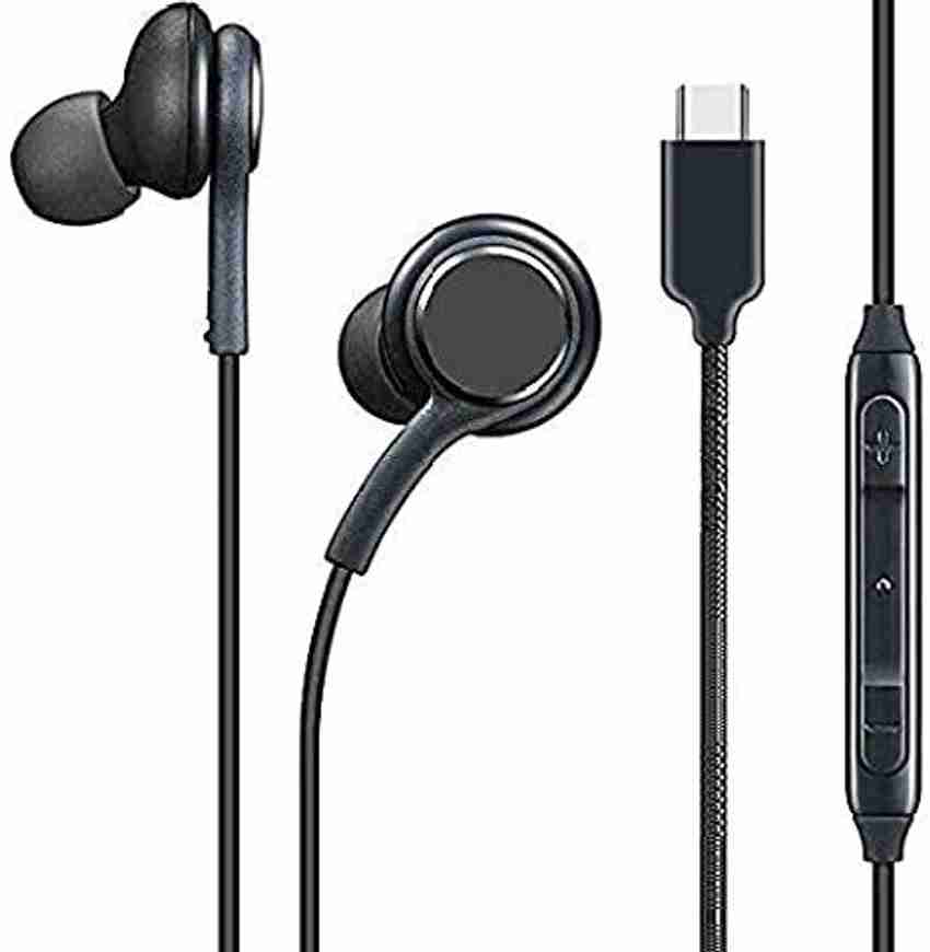 Ekon AKG Type C Earphone Headphone With Mic For Note 20 Ultra Note