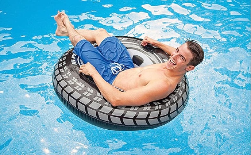 Fully Inflatable Swimming Ring Swim Tube for Kids Swimming (Pack of 1)