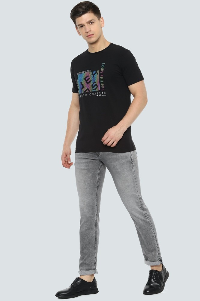 Buy Louis Philippe Grey Jeans Online - 583555