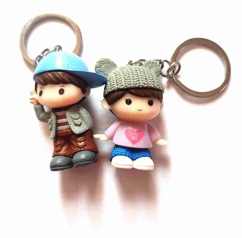 Boy and new arrivals girl keychain