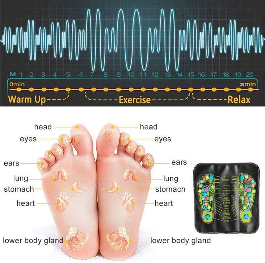 Aryshaa Foldable Blood Circulation Foot Massager Acupressure Power