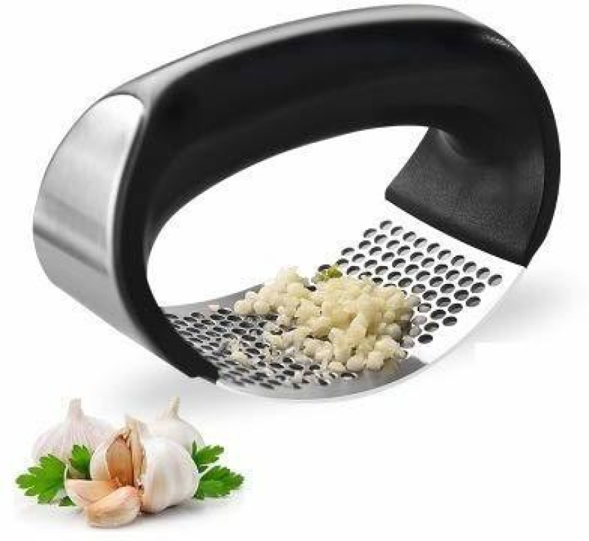 Buy Vantic Garlic Press Rocker - Stainless Steel Garlic Mincer Crusher and  Black Peeler (2019) Online at Low Prices in India 