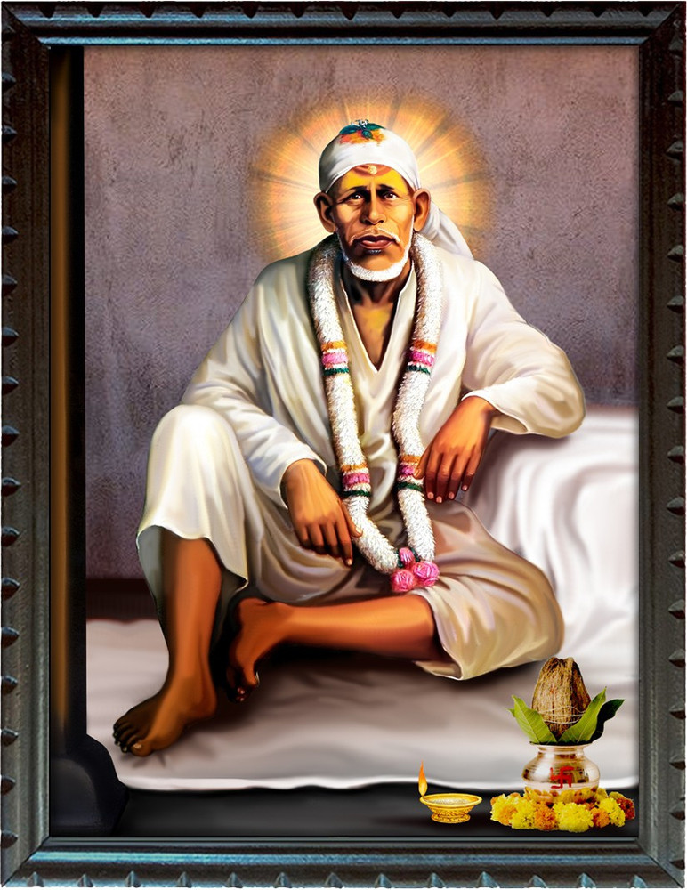 Sai baba photo frames discount