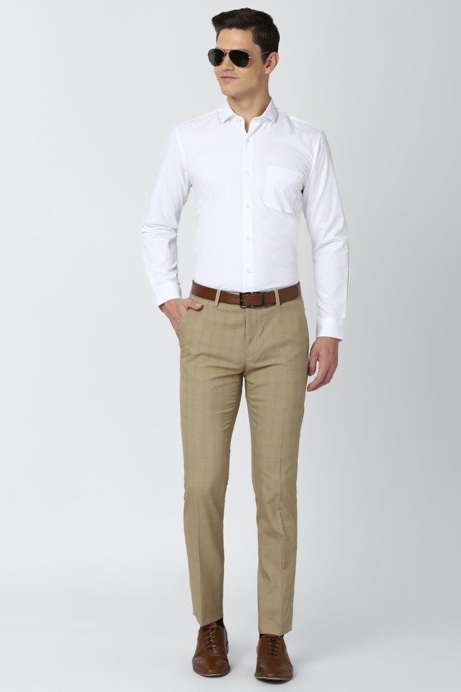 Buy Men White Regular Fit Formal Shirts Online - 196335 | Peter England