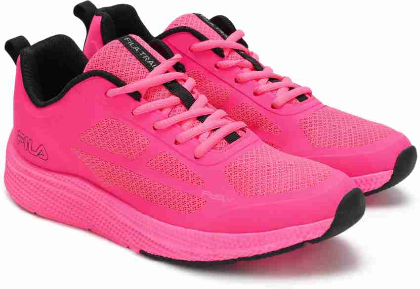 Fila tennis best sale shoes mens pink