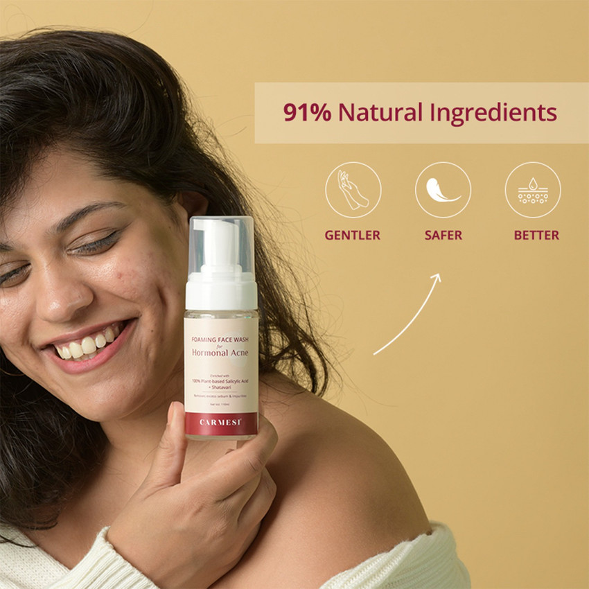Face wash outlet for hormonal acne