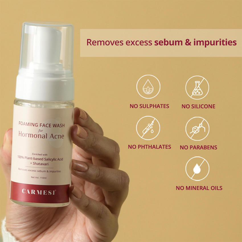 Face wash outlet for hormonal acne