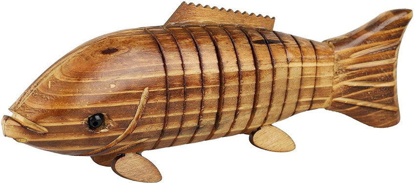 Wooden fish toy deals