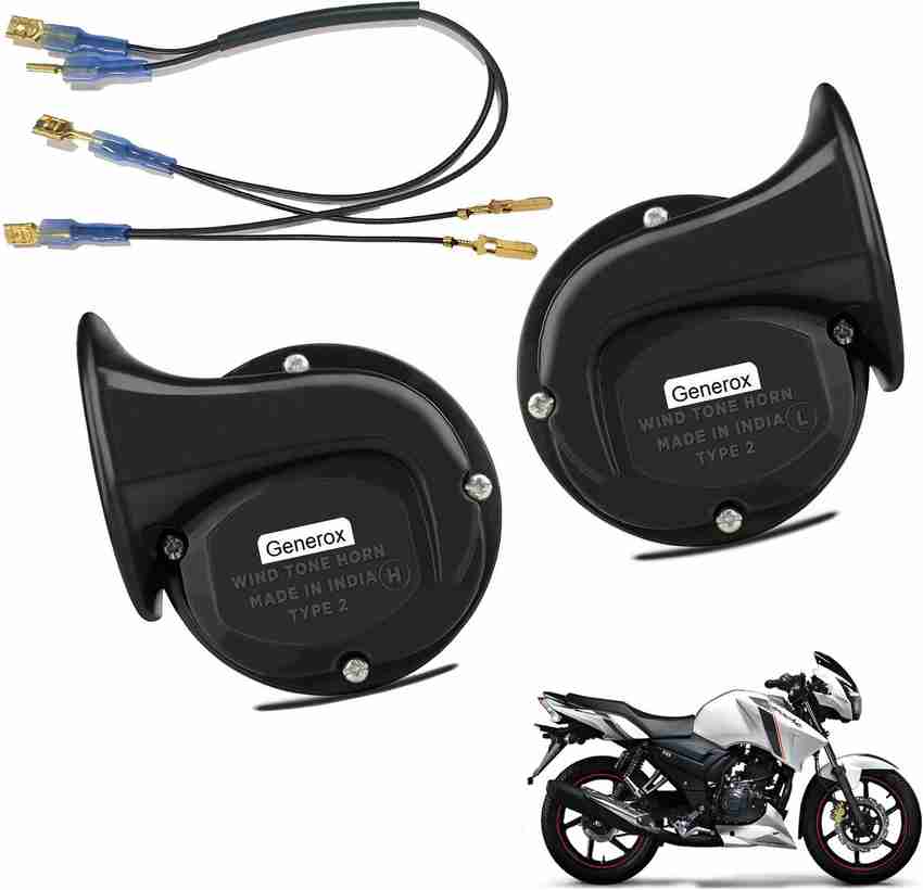 Generox Horn For TVS Apache RTR 160 Price in India Buy Generox