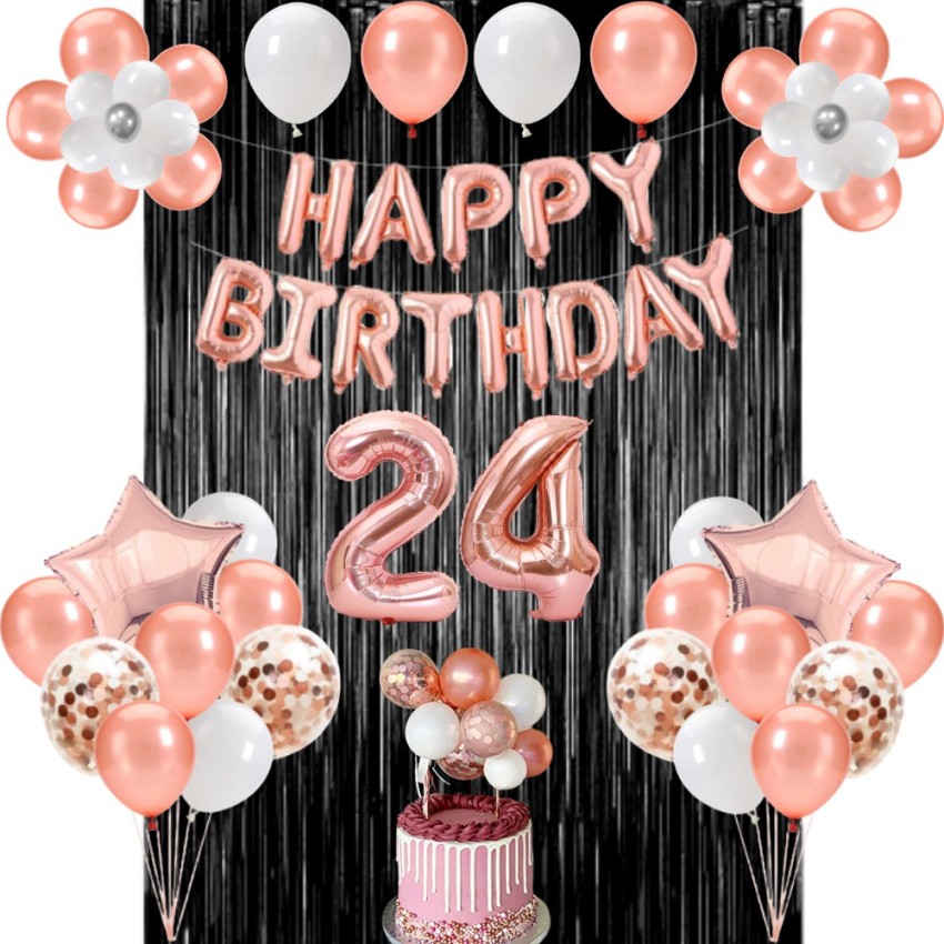 Happy 24th Birthday Cake With Name - 2HappyBirthday