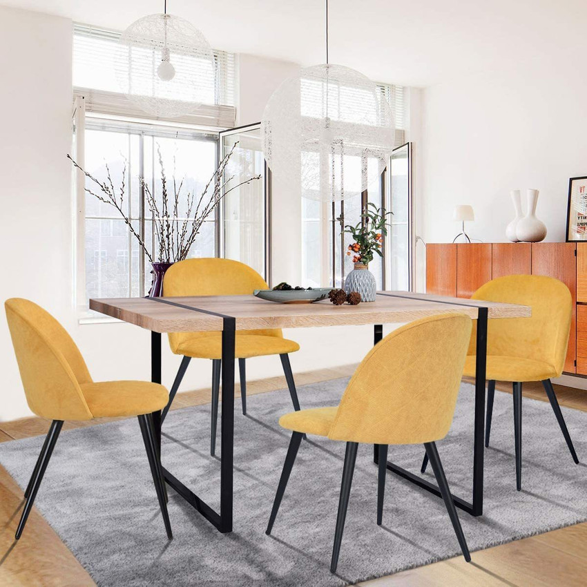 Rustic dining on sale chairs
