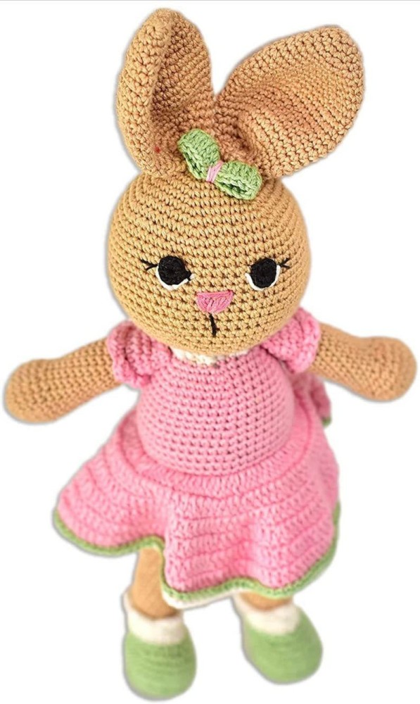 LacyKnots Handmade Bunny, Handmade Toys for Babies and Kids, Gift