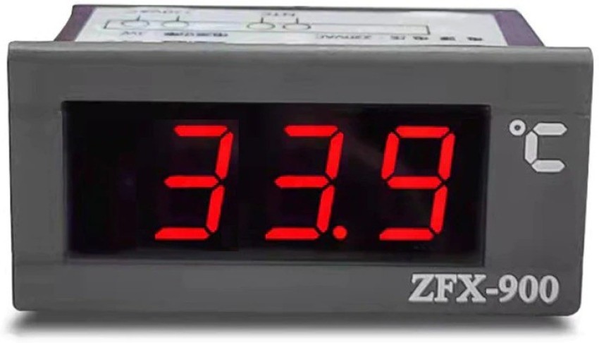 Zfx-900 Embedded Temperature Meter Intelligent Digital Temperature Display  Panel For Refrigerator Deepfreeze Cold Closet
