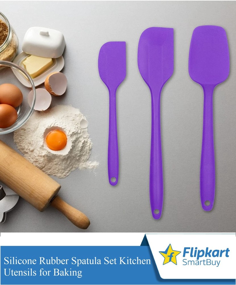 Silicone Cooking Utensils 11 Pieces Wooden Handles Cooking Tools Non Stick Rubber  Cooking Utensil Set-colorpurple