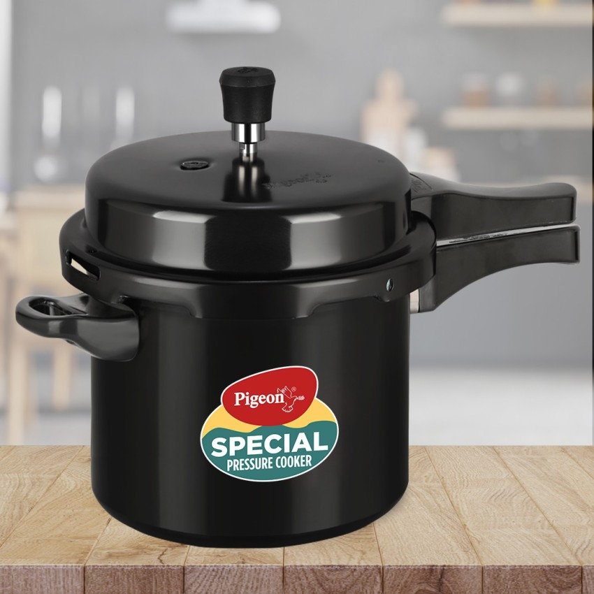  Pigeon Pressure Cooker - 7.5 Quart - Deluxe Aluminum Outer Lid  Stovetop & Induction - Cook delicious food in less time: soups, rice,  legumes, and more! - 7.5 Liters: Home & Kitchen