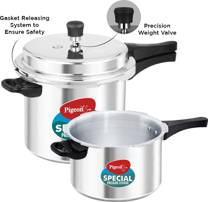 Pigeon pressure cooker discount weight