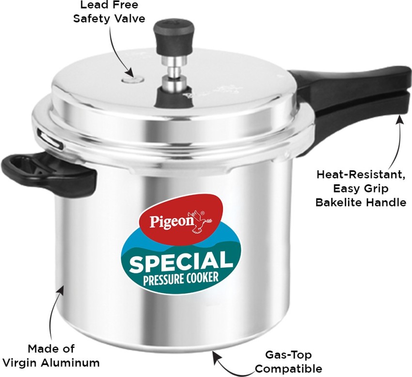 Pigeon Special Combi Pack Aluminium Pressure Cooker 12.5 L