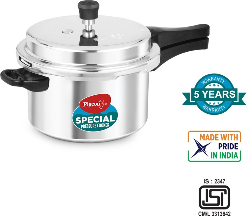 Pigeon alu cooker online 10 litre