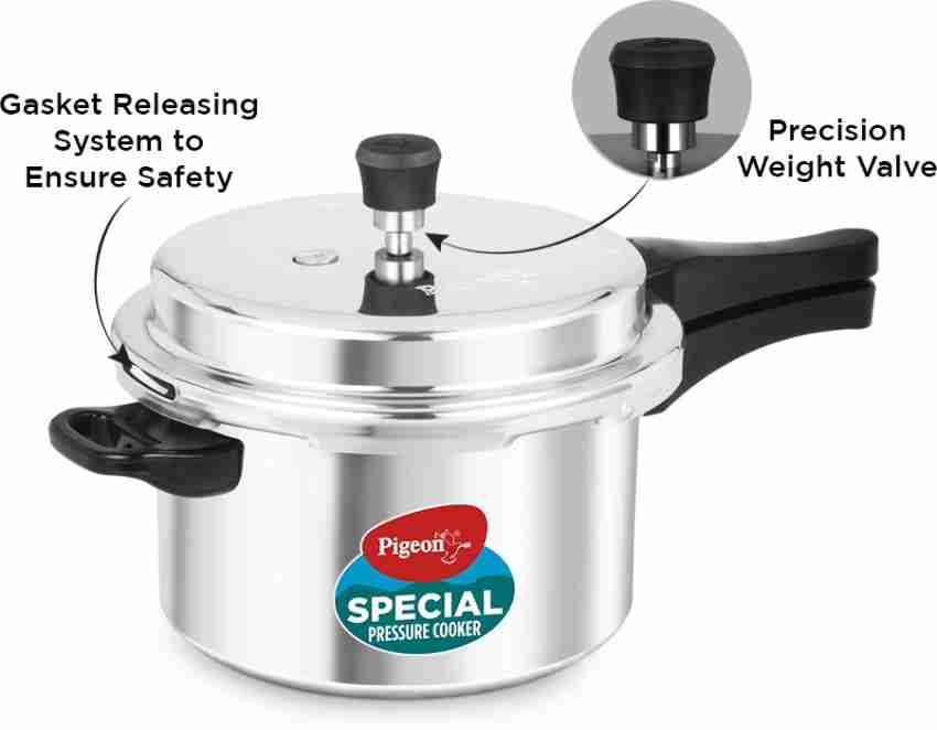 Pigeon Special Aluminium 2 3 5 Litre Pressure Cooker and Fry