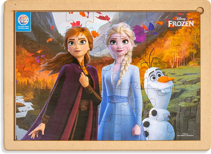 Frozen wooden hotsell puzzle
