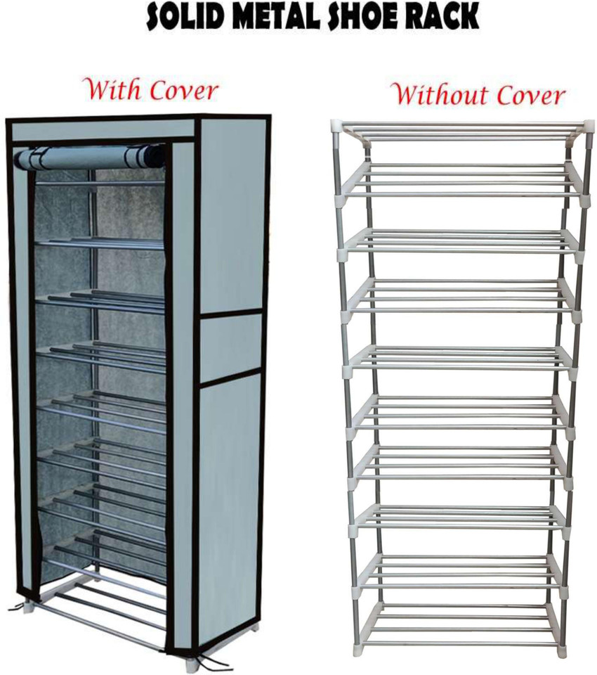 Metal shoe cheap rack flipkart