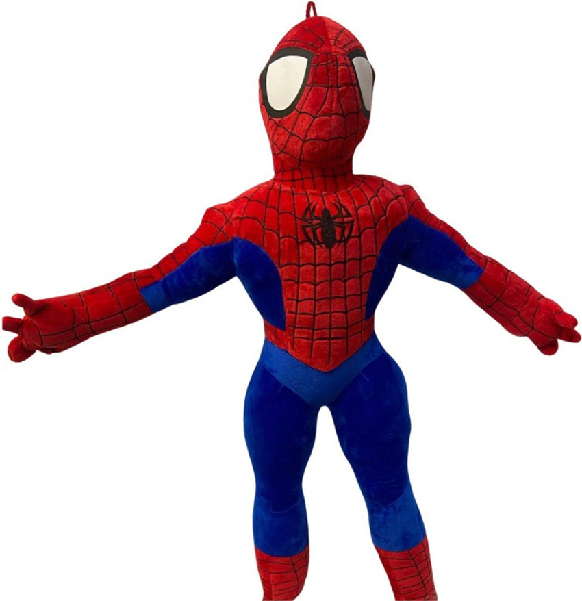 LivPlush Spider Man Superhero Soft Toy for Kids Red Blue Color Big