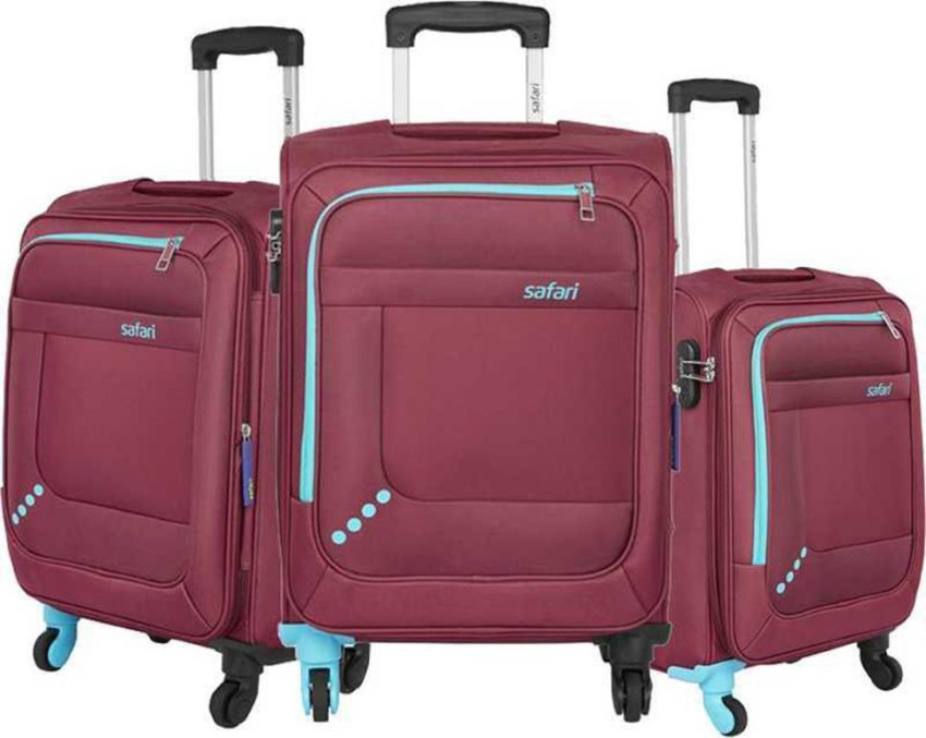 Safari Ray Voyage Trolley Bag Set 53/67/77 cms Luggage Suitcase for  Travelling | Dealsmagnet.com