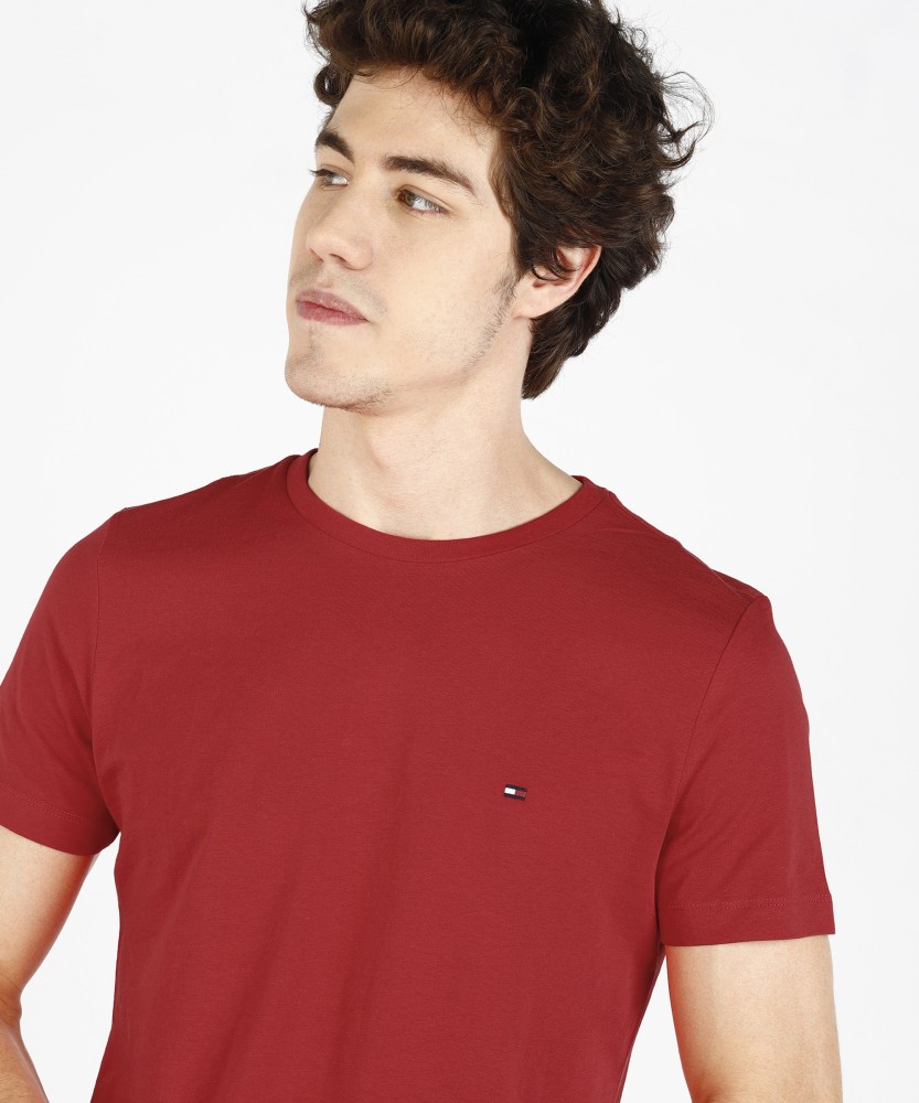 Tommy hilfiger best sale red t shirt