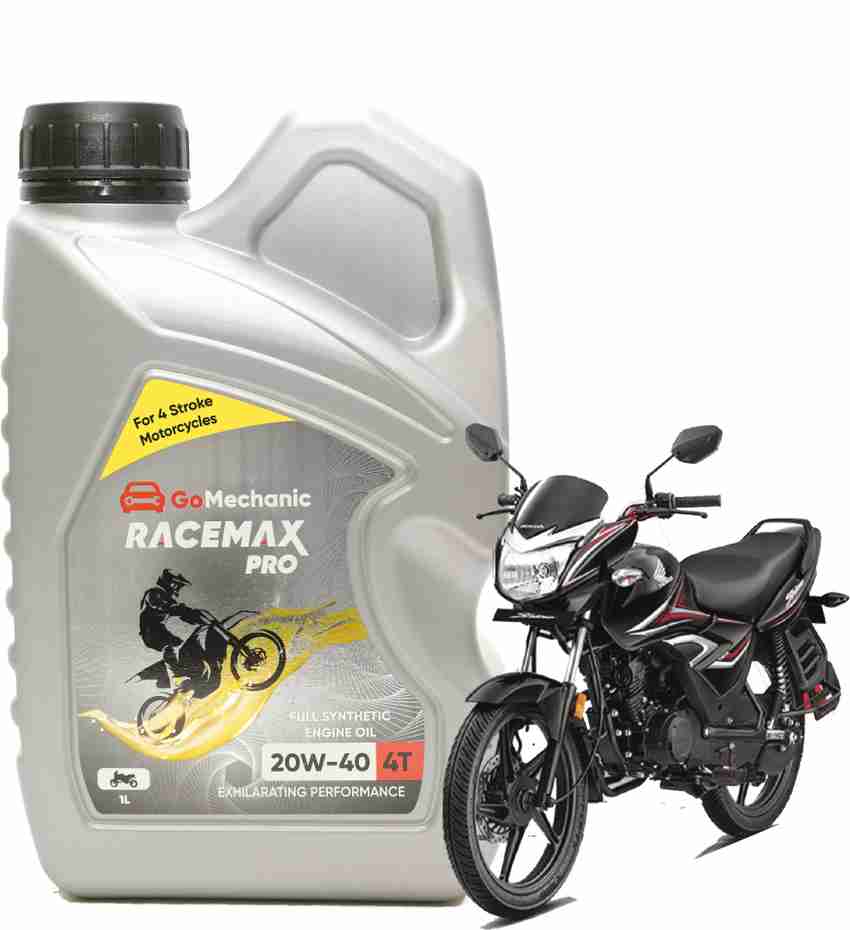 GoMechanic Racemax Pro 4T 20W40 API SM JASO MA2 Engine Oil For