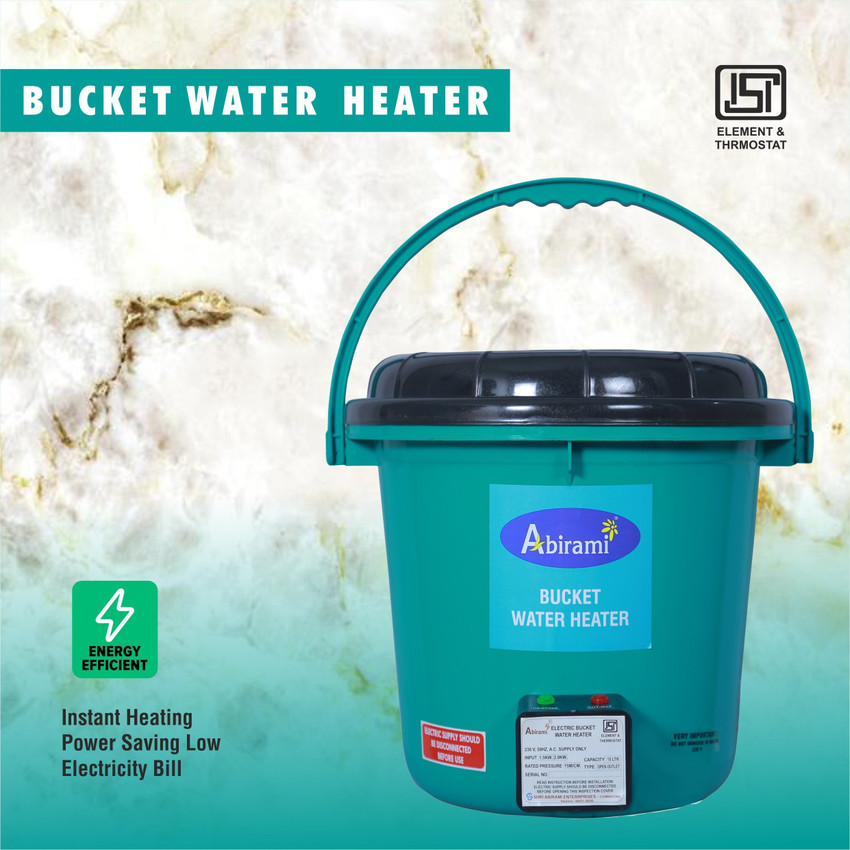 Abirami 20 L Instant Water Geyser (Instant Bucket Water Heater-SHOCKPROOF  Power saving Low Electricity Bill, Green) Price in India - Buy Abirami 20 L  Instant Water Geyser (Instant Bucket Water Heater-SHOCKPROOF Power