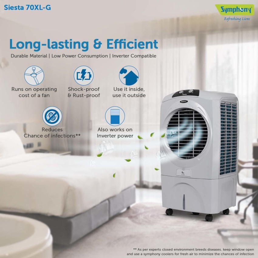 Symphony window 70 xl air hot sale cooler price