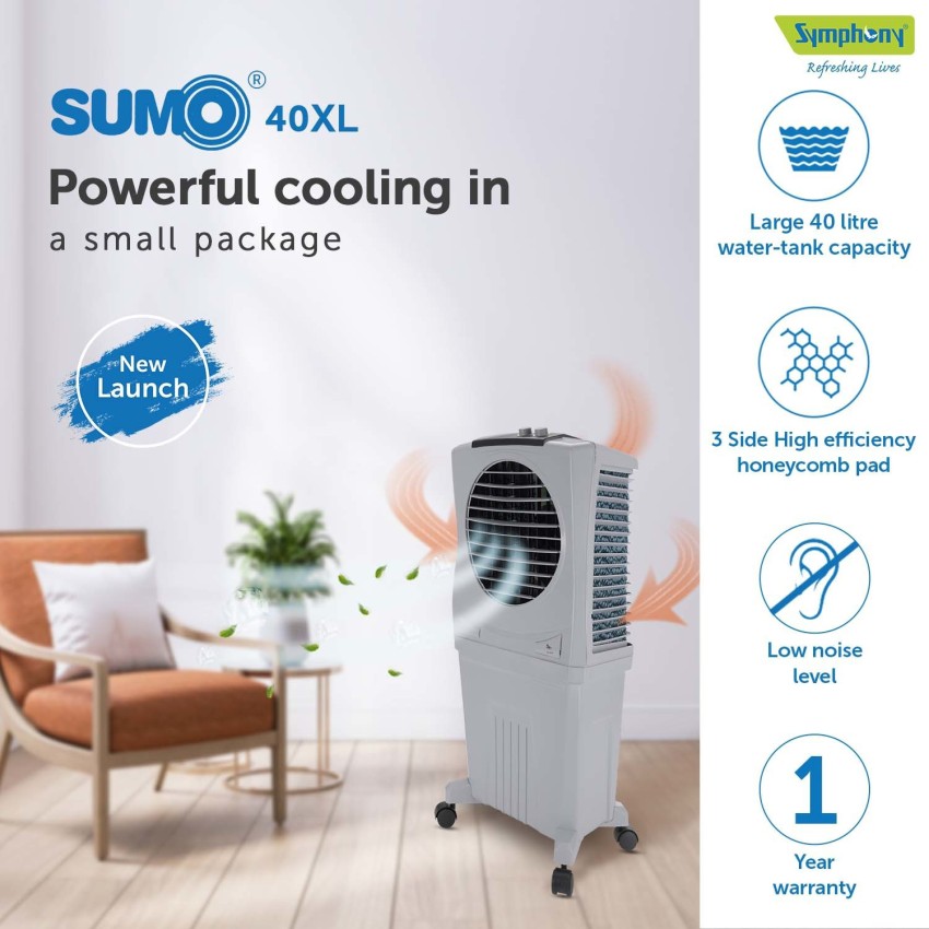 Symphony air sales cooler 40 ltr