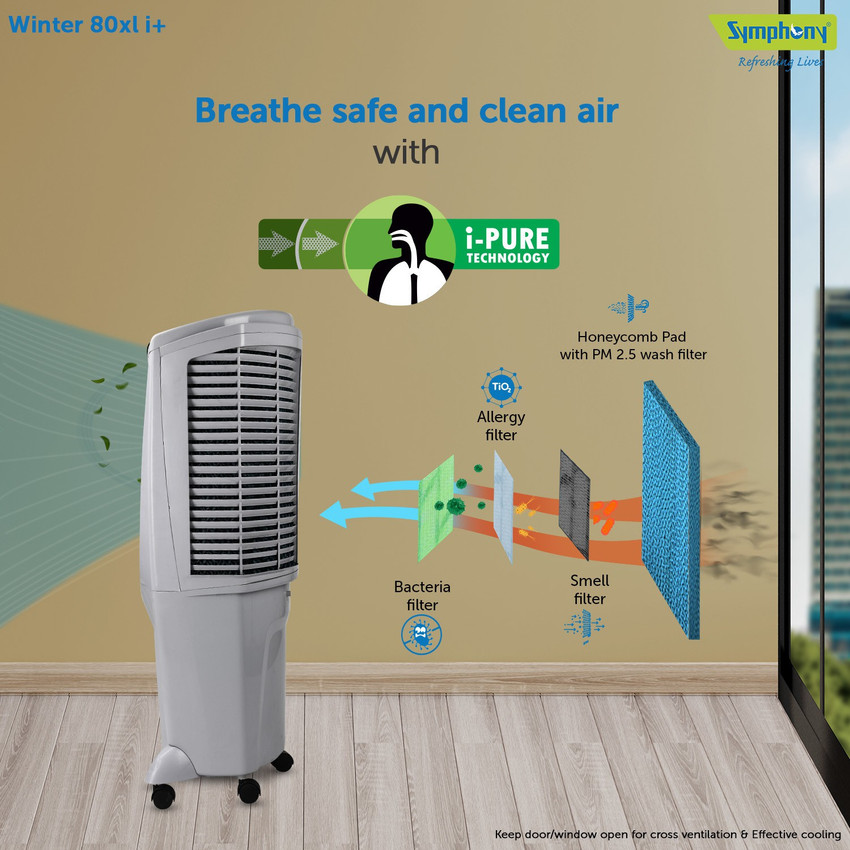 symphony central air cooler for home