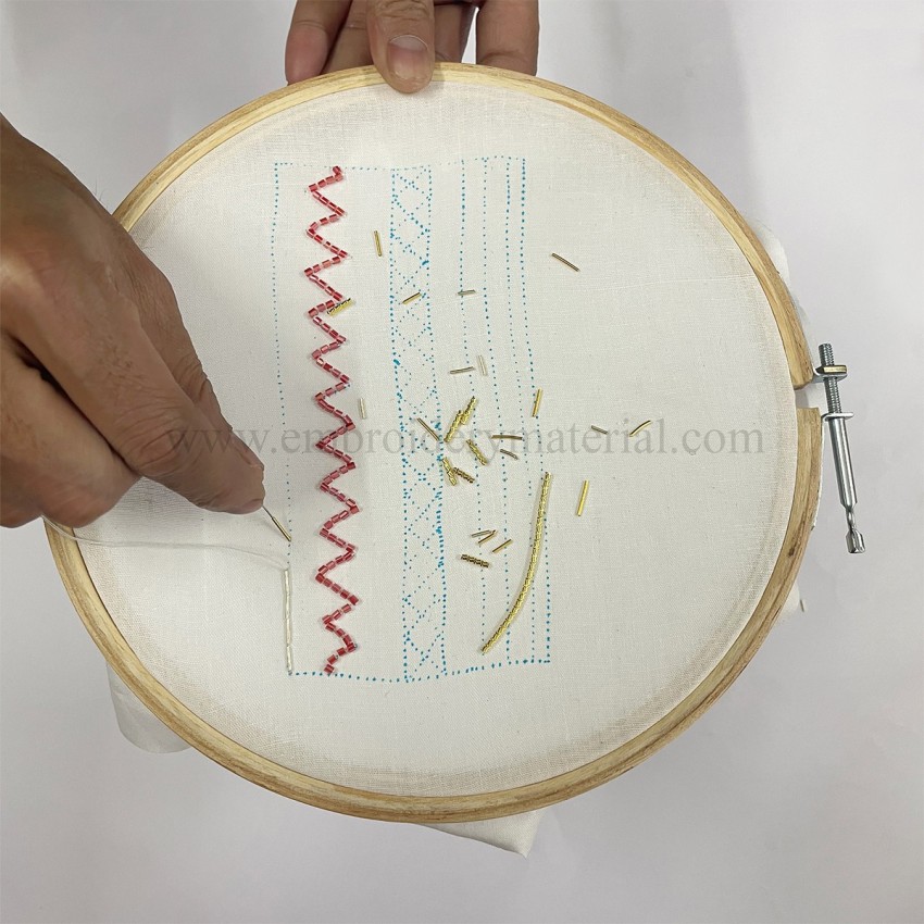 EmbroideryMaterial.com Embroidery Kit Practice Aari Zardosi