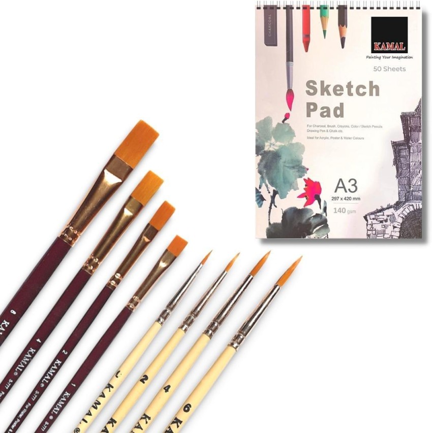 https://rukminim2.flixcart.com/image/850/1000/l0igvww0/art-set/2/3/o/combo-of-flat-round-paint-brushes-and-a3-sketch-pad-120lb-140gsm-original-imagca7rtyckvzpy.jpeg?q=90