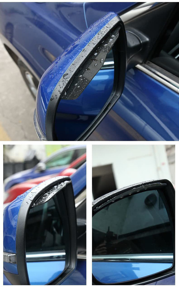 Car mirror cheap rain shield
