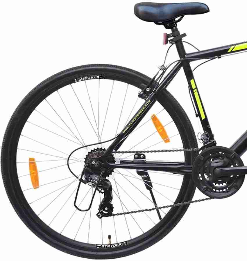 STRYDER TATA HYB 100 21 SPEED MICROSHIFT 700C T Hybrid Cycle City Bike Price in India Buy STRYDER TATA HYB 100 21 SPEED MICROSHIFT 700C T Hybrid Cycle City Bike online at Flipkart