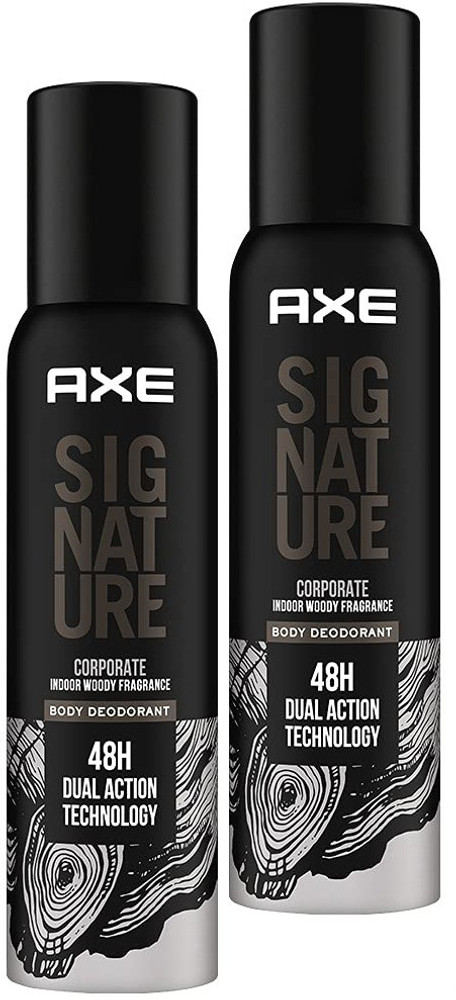 AXE Signature Corporate No Gas Body Deodorant for Men 122ml Each