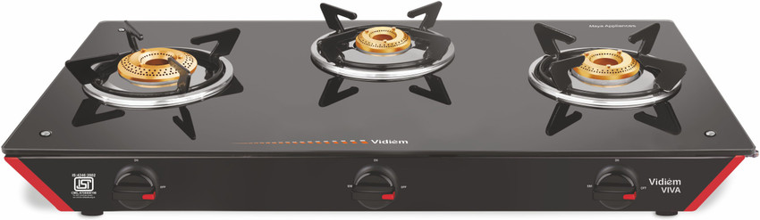 Vidiem Steel Manual Gas Stove Price in India Buy Vidiem Steel