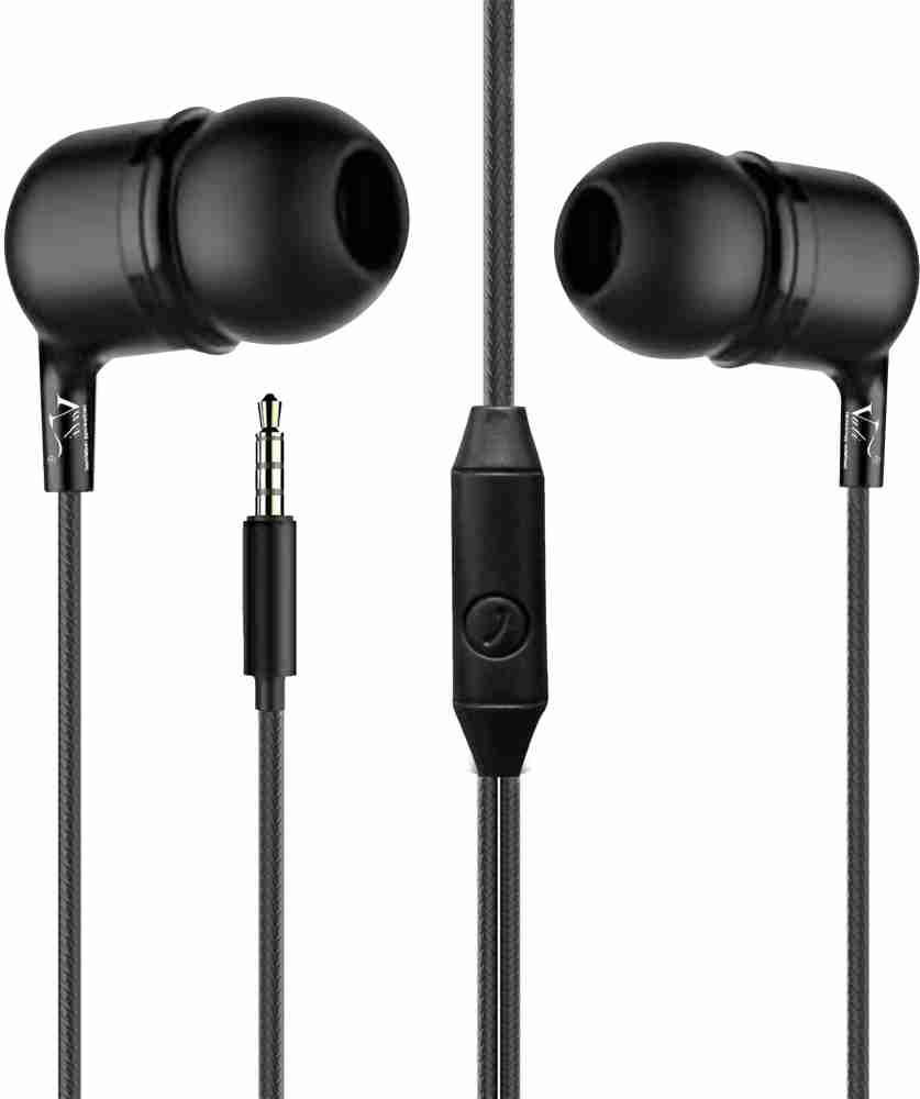 vali VH115 in Ear Earphones with Mic Anti Noise Speaker Wired