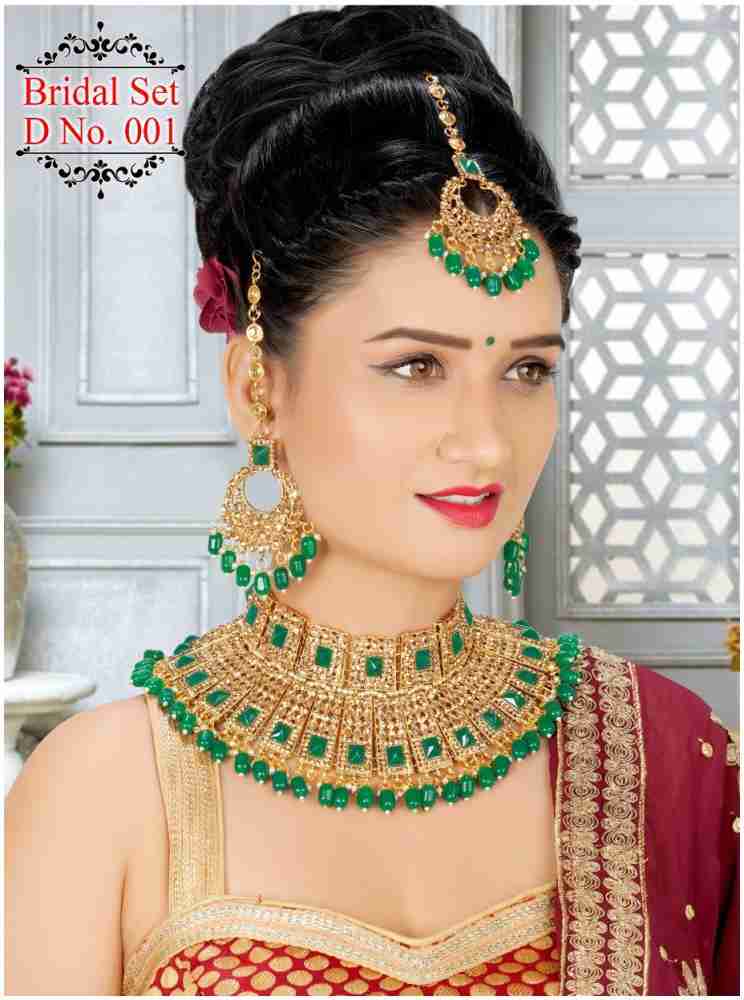 Bridal jewellery sale set flipkart