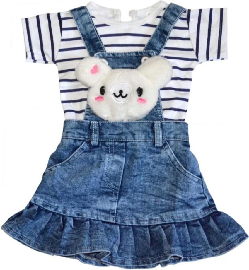 Dungaree dress for girl babies hotsell