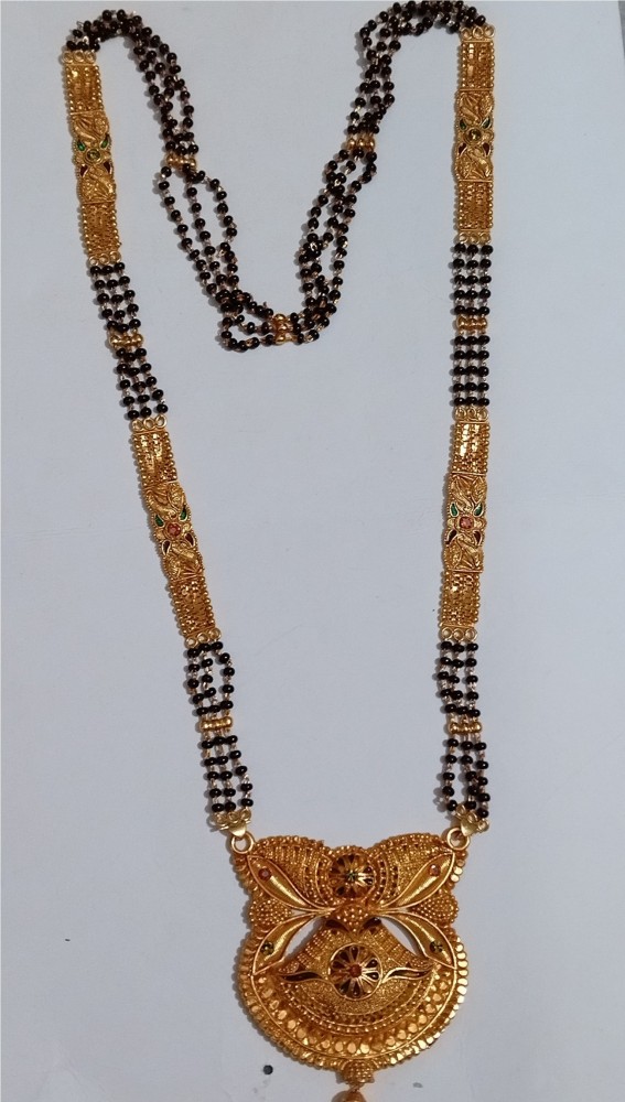 Gold mangalsutra on sale 2 tola