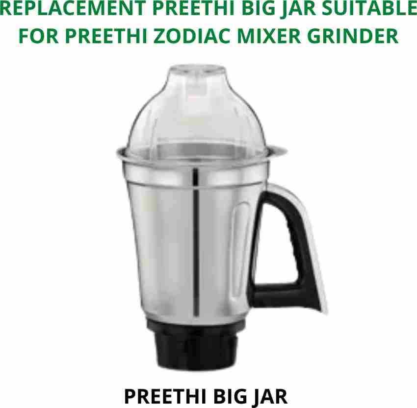 Preethi Eco Twin Stainless Steel Jar - 1.5 Liters 1.5L