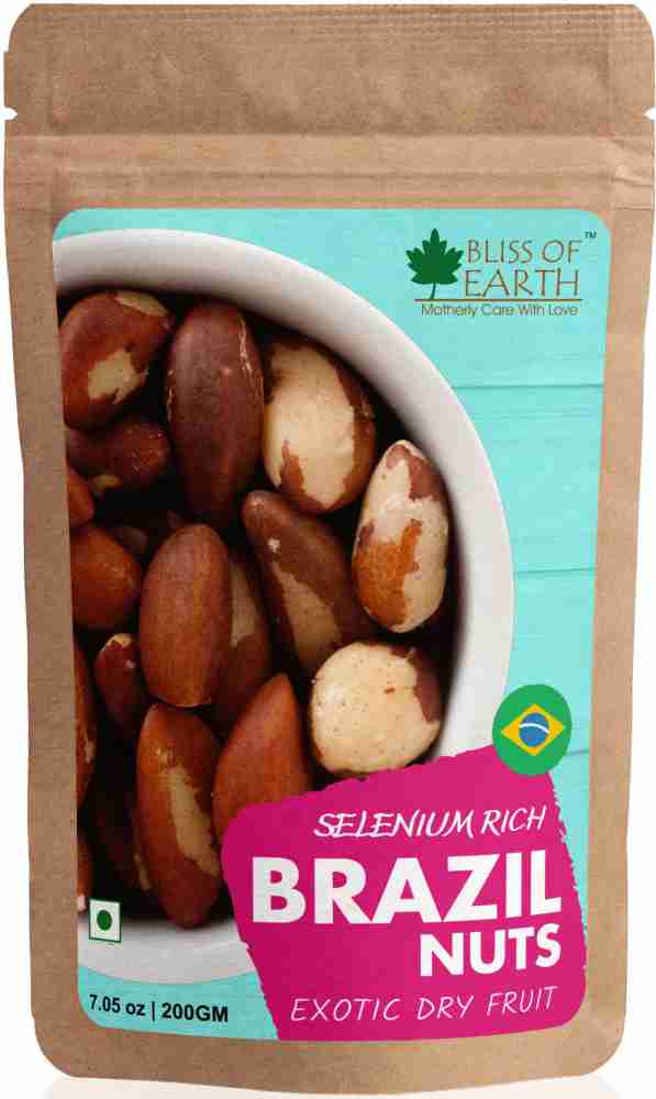 Paiya Organic 200gm Brazil Nuts + 200gm Turkish Hazelnut Exotic