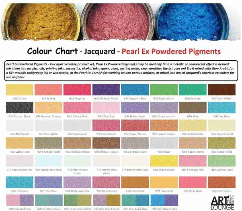 Jacquard Pearl-Ex Pigment - 0.50 oz, Duo Red-Blue