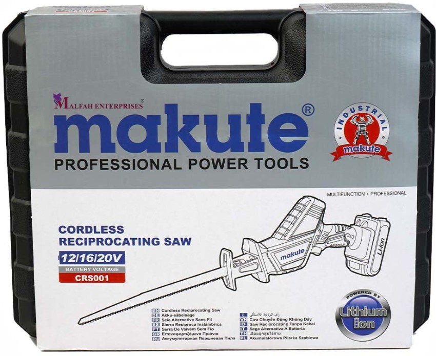 MALFAH ENTERPRISES MAKUTE CRS001 RECIPROCATING SAW 20V MAKUTE