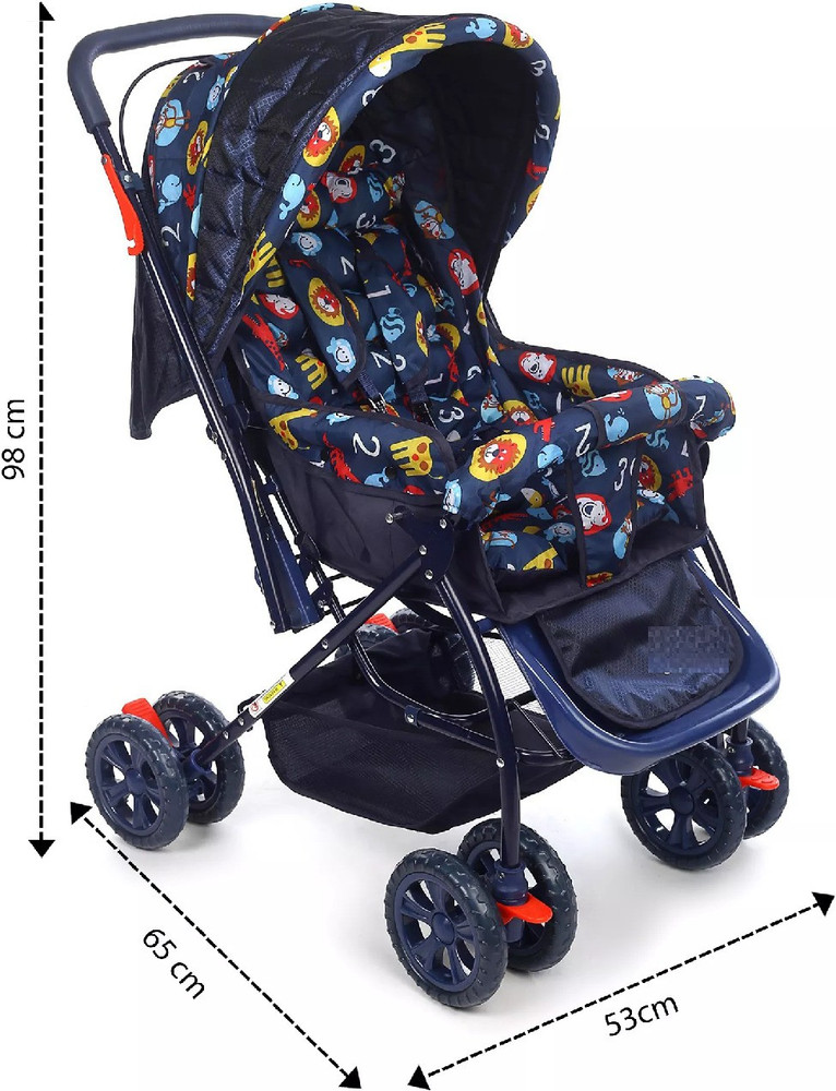 Animal store print pram